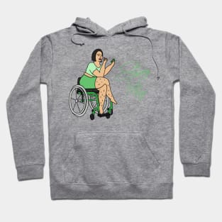 Sitting Pretty in Green 4 Hoodie